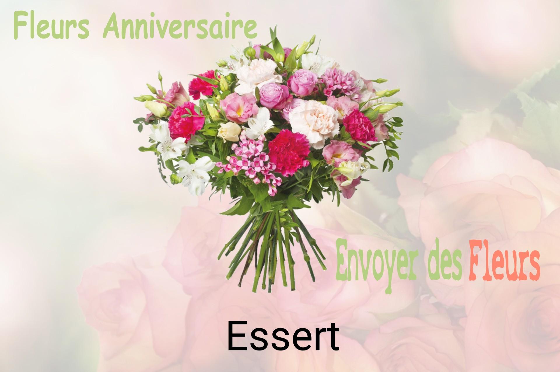 Bouquet de fleurs d’anniversaire livré à Essert